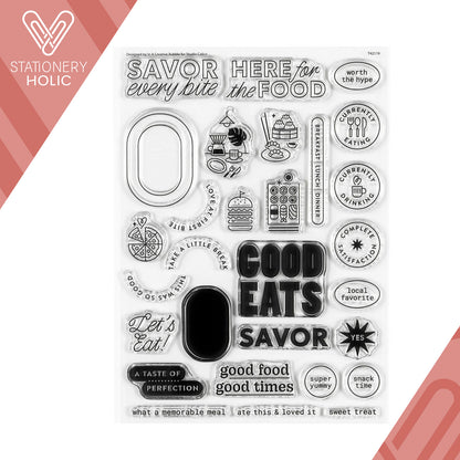 Studio Calico - Sellos 6 x 8 - Good Eats