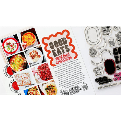 Studio Calico - Sellos 6 x 8 - Good Eats