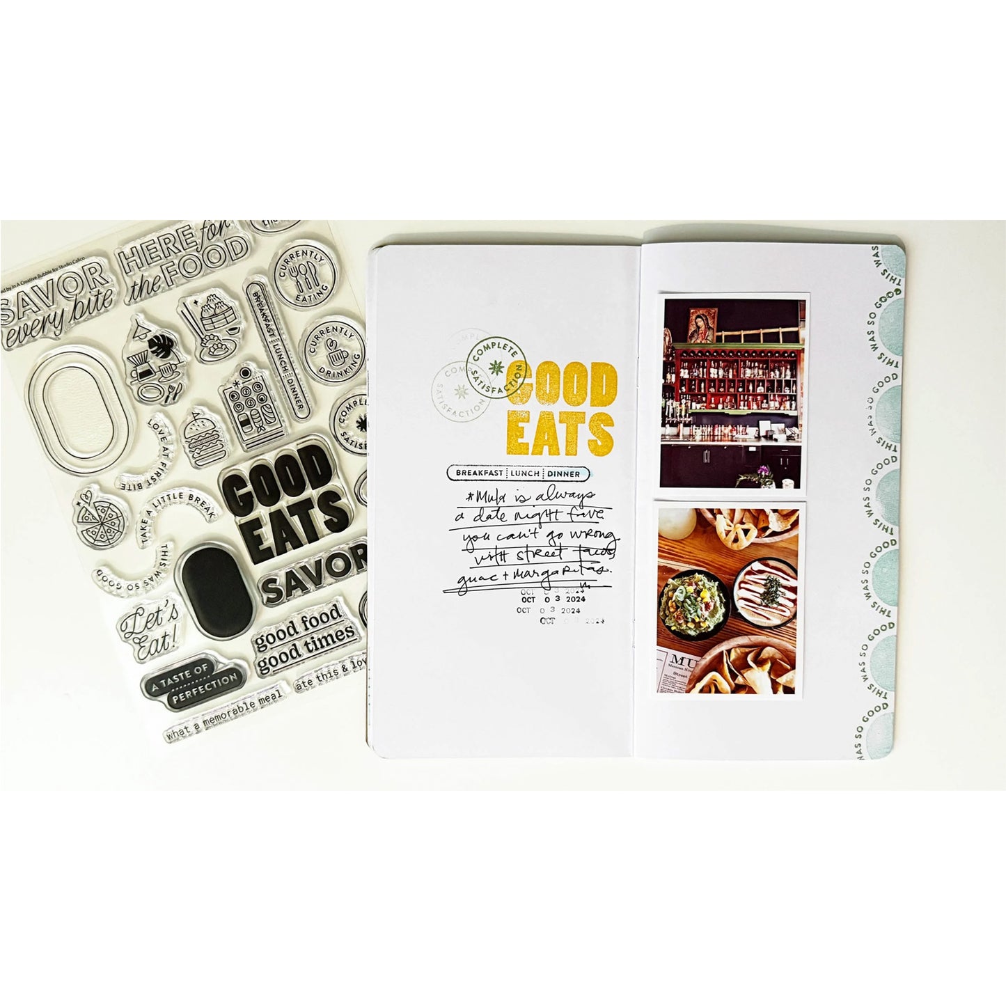 Studio Calico - Sellos 6 x 8 - Good Eats