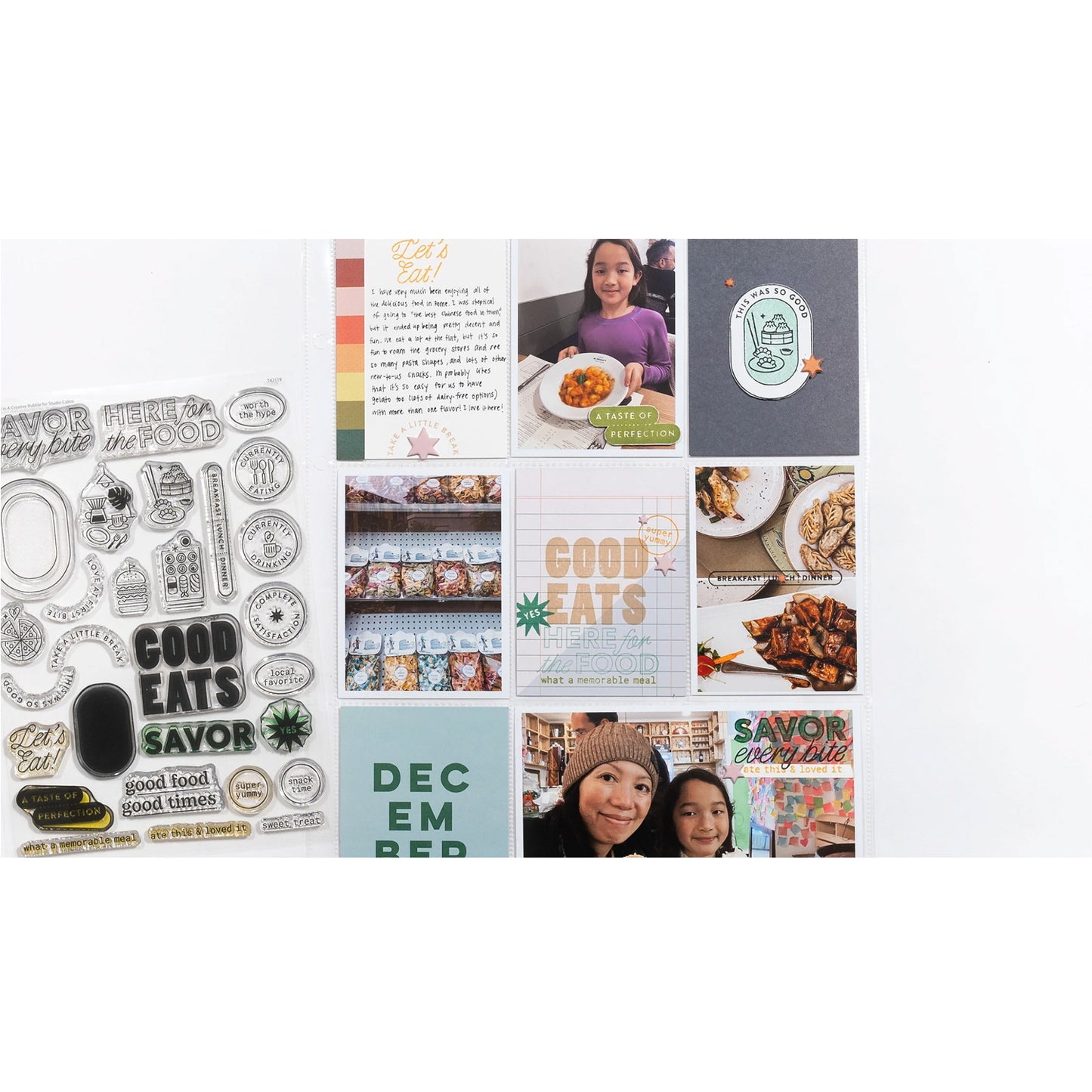 Studio Calico - Sellos 6 x 8 - Good Eats