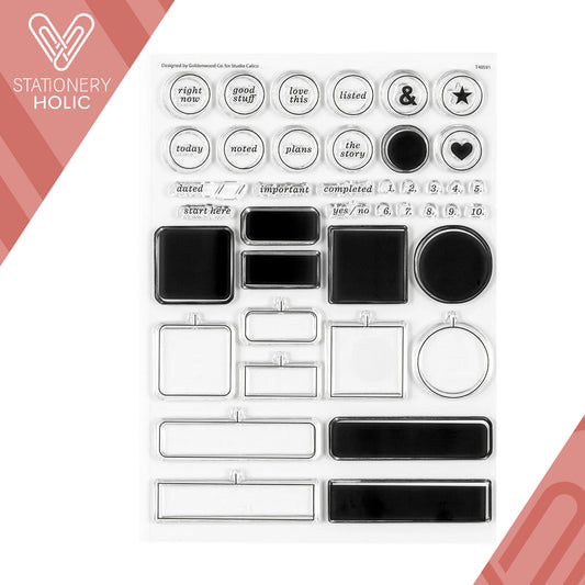 Studio Calico - Sellos 6 x 8 - In Review