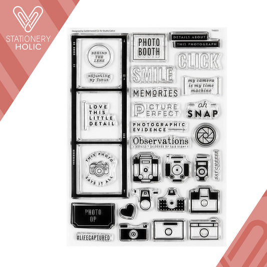 Studio Calico - Sellos 6 x 8 - Photo Booth