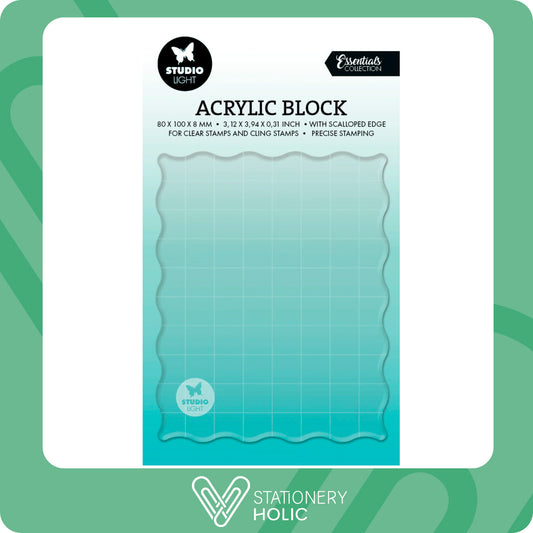 Studio Light - Block Acrilico - 80 x 100 mm