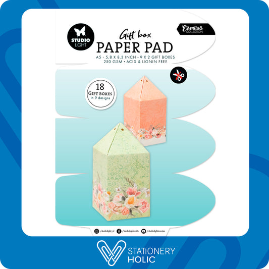 Studio Light - Bloc Papel Caja Regalo - Candy Box