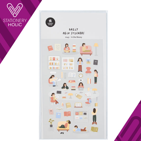 Suatelier - Stickers - In The Library
