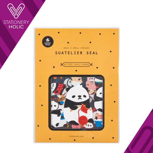 Suatelier - Stickers Seals - Lovely Pandas