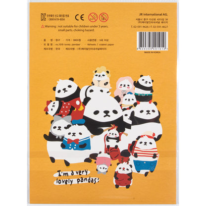 Suatelier - Stickers Seals - Lovely Pandas