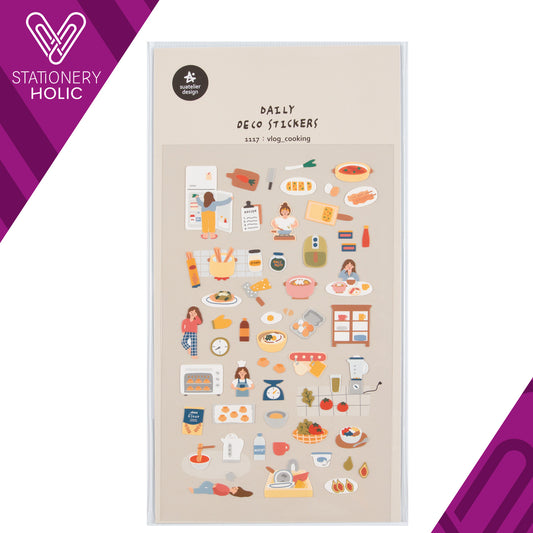 Suatelier - Stickers - Vlog_Cooking