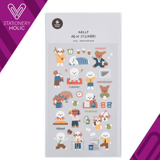 Suatelier - Stickers - Work and Work