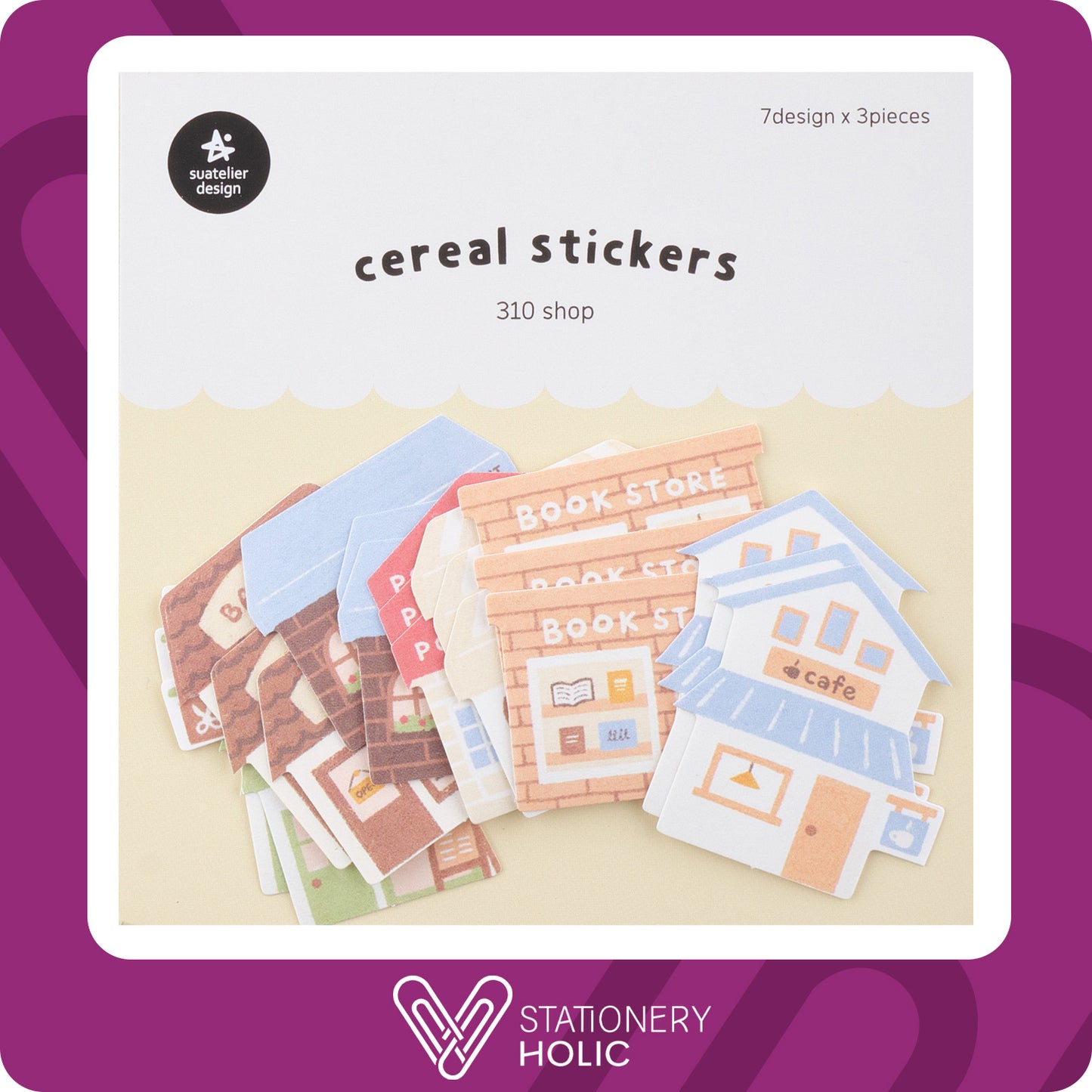 Suatelier - Cereal Stickers - Shop