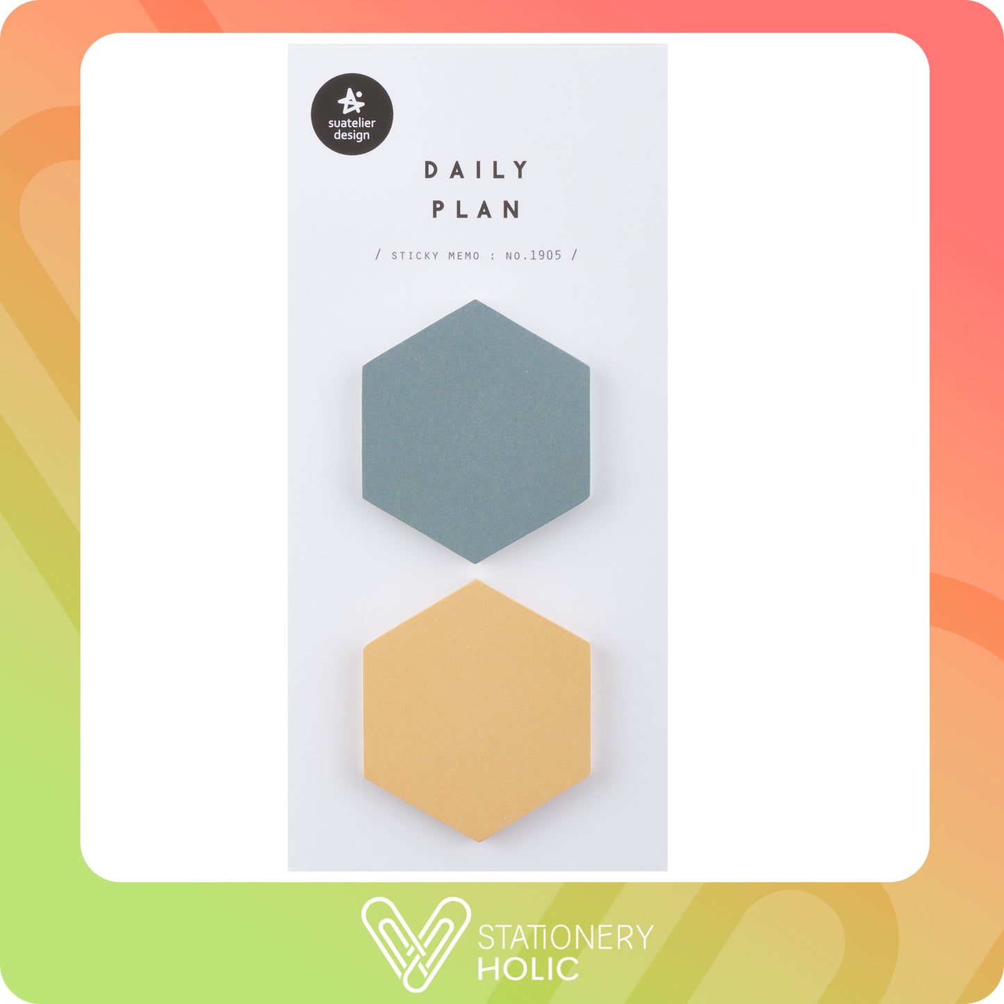 Suatelier - Sticky Notes - Daily Plan No. 1905