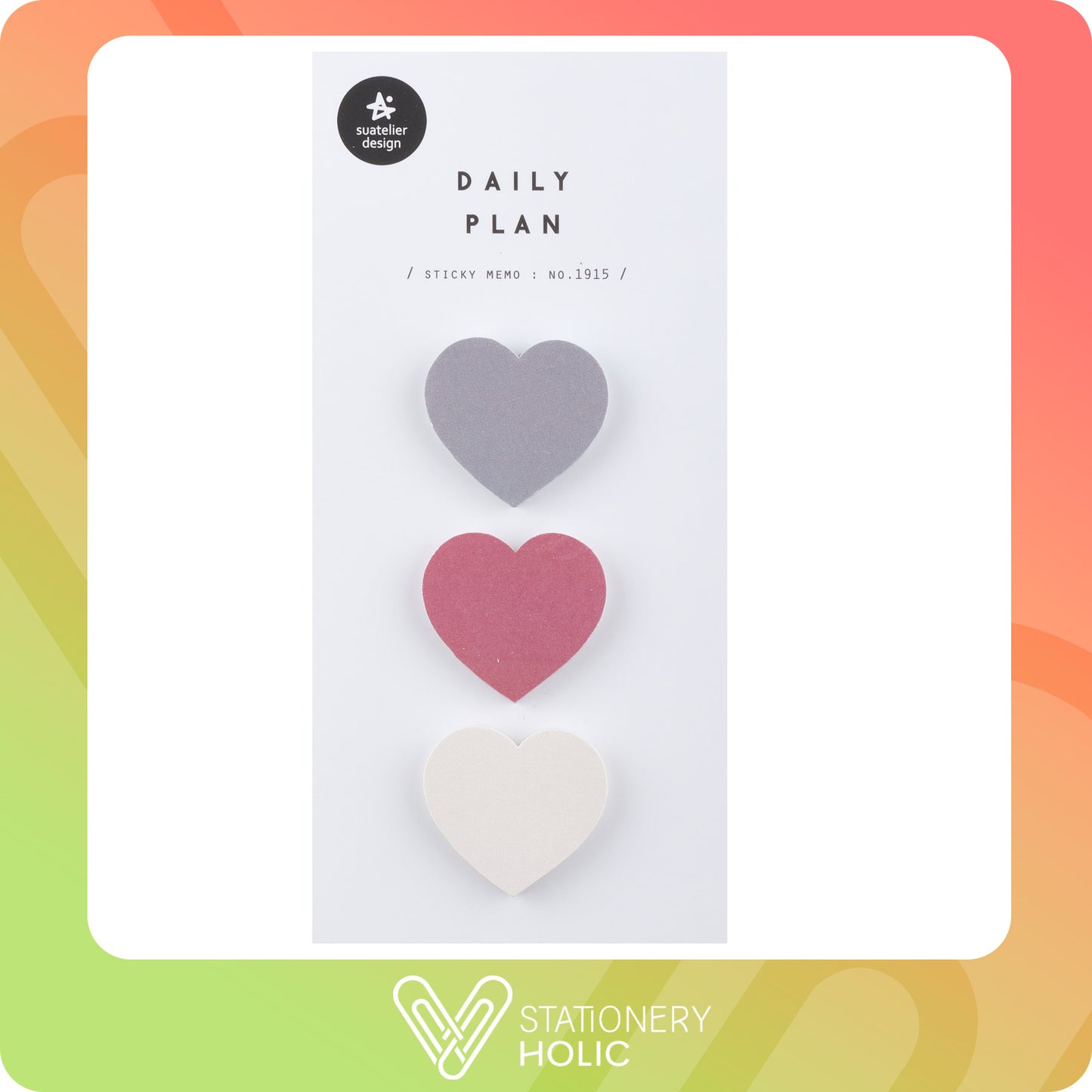Suatelier - Sticky Notes - Daily Plan No. 1915