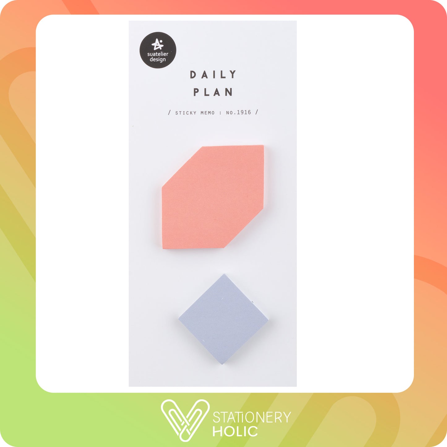 Suatelier - Sticky Notes - Daily Plan No. 1916