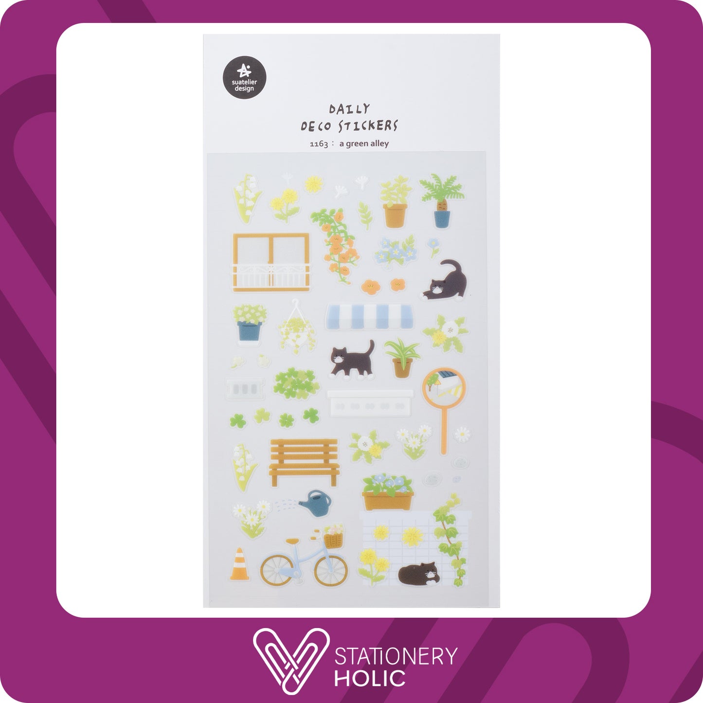 Suatelier - Stickers - A Green Alley