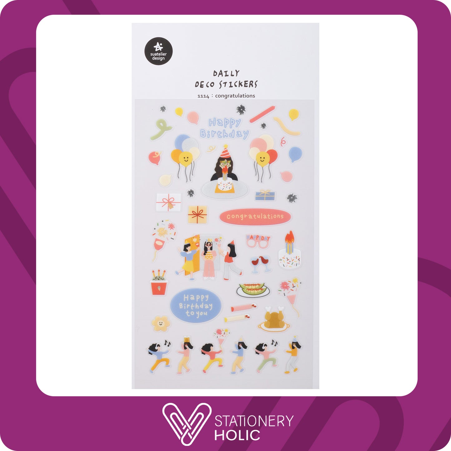 Suatelier - Stickers - Congratulations