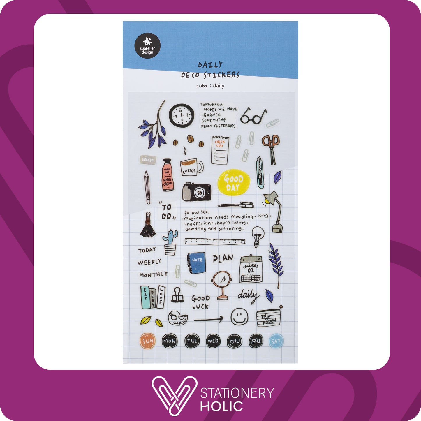 Suatelier - Stickers - Daily