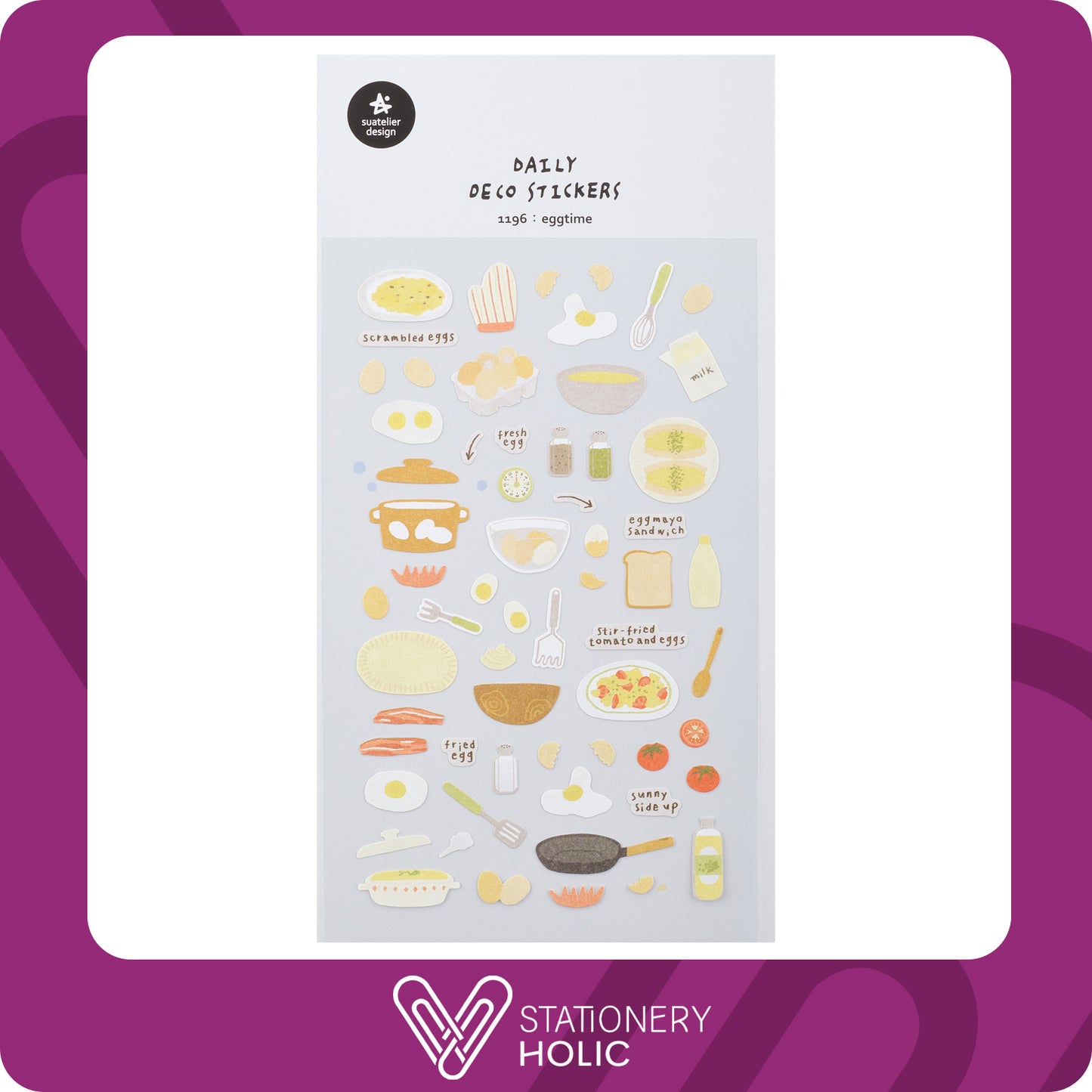 Suatelier - Stickers - Eggtime