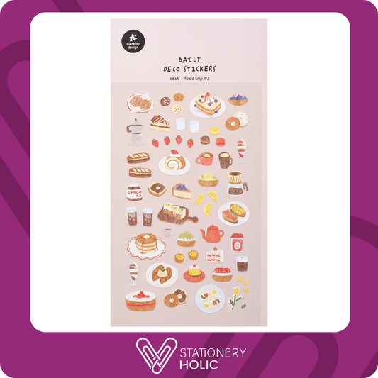 Suatelier - Stickers - Food Trip #4