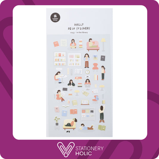 Suatelier - Stickers - In The Library