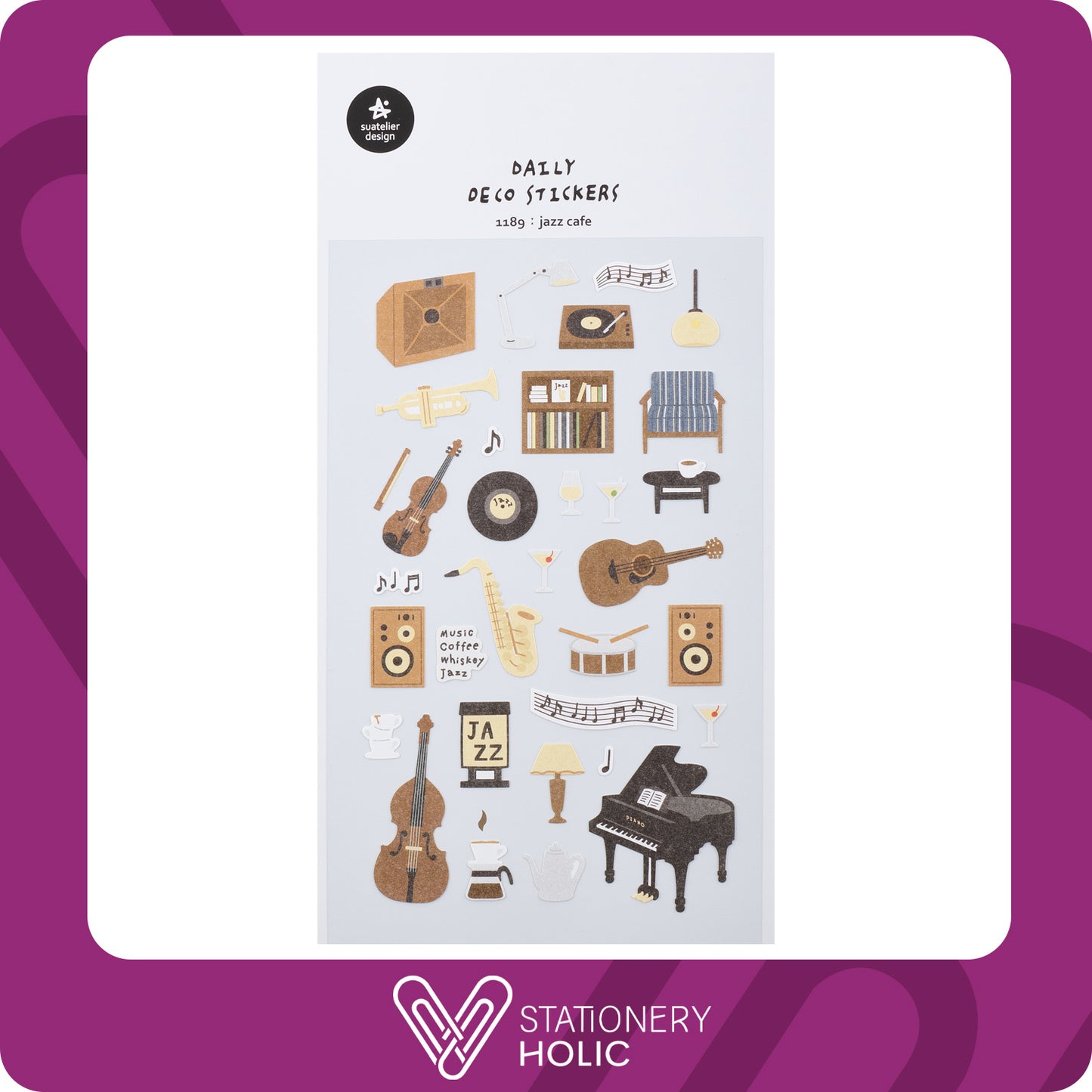 Suatelier - Stickers - Jazz Cafe