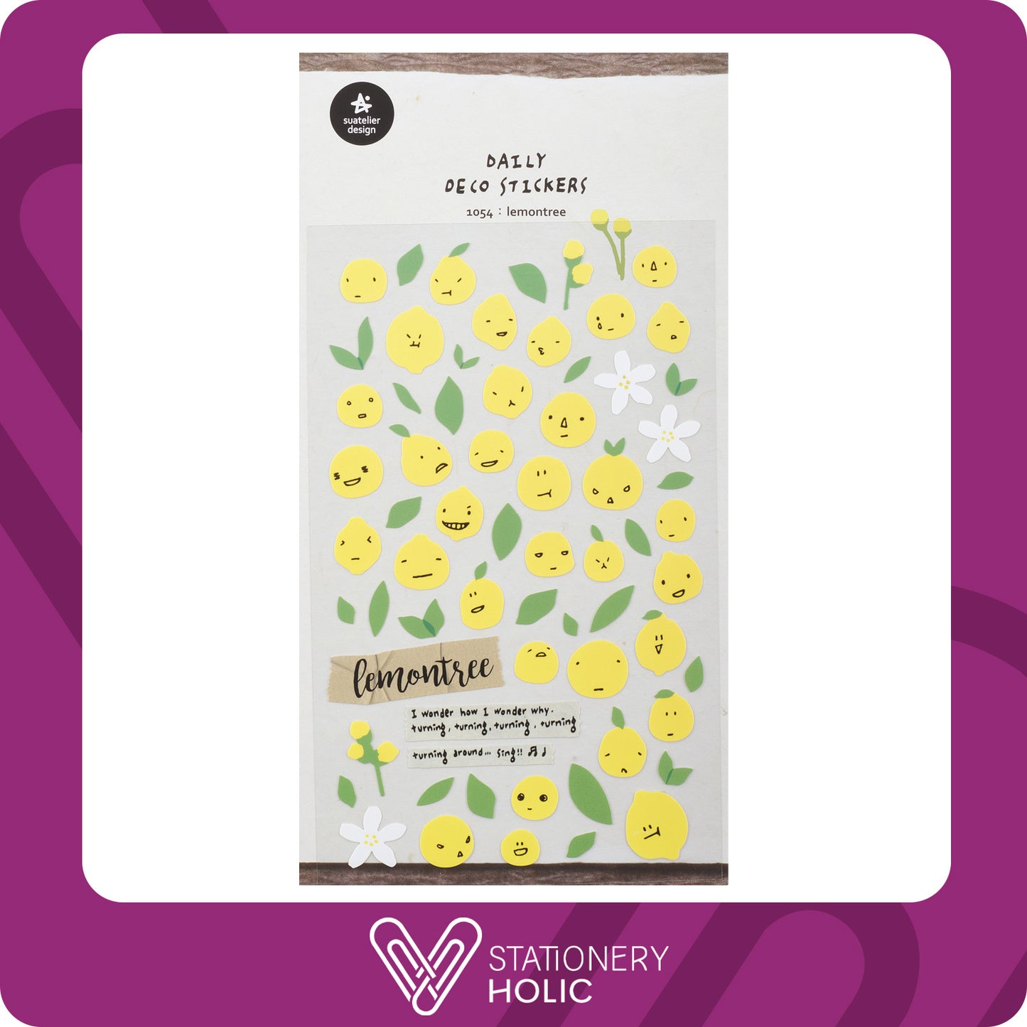 Suatelier - Stickers - Lemontree