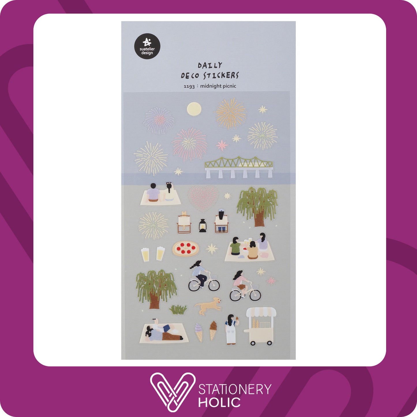 Suatelier - Stickers - Midnight Picnic