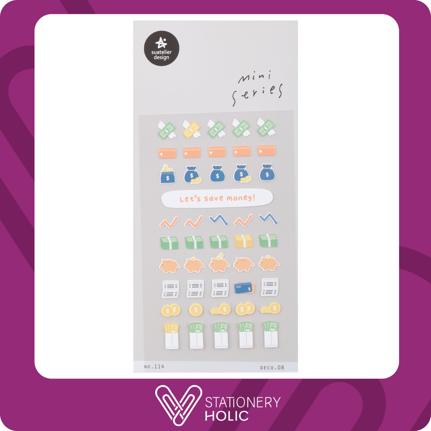 Suatelier - Stickers Mini - Deco 08