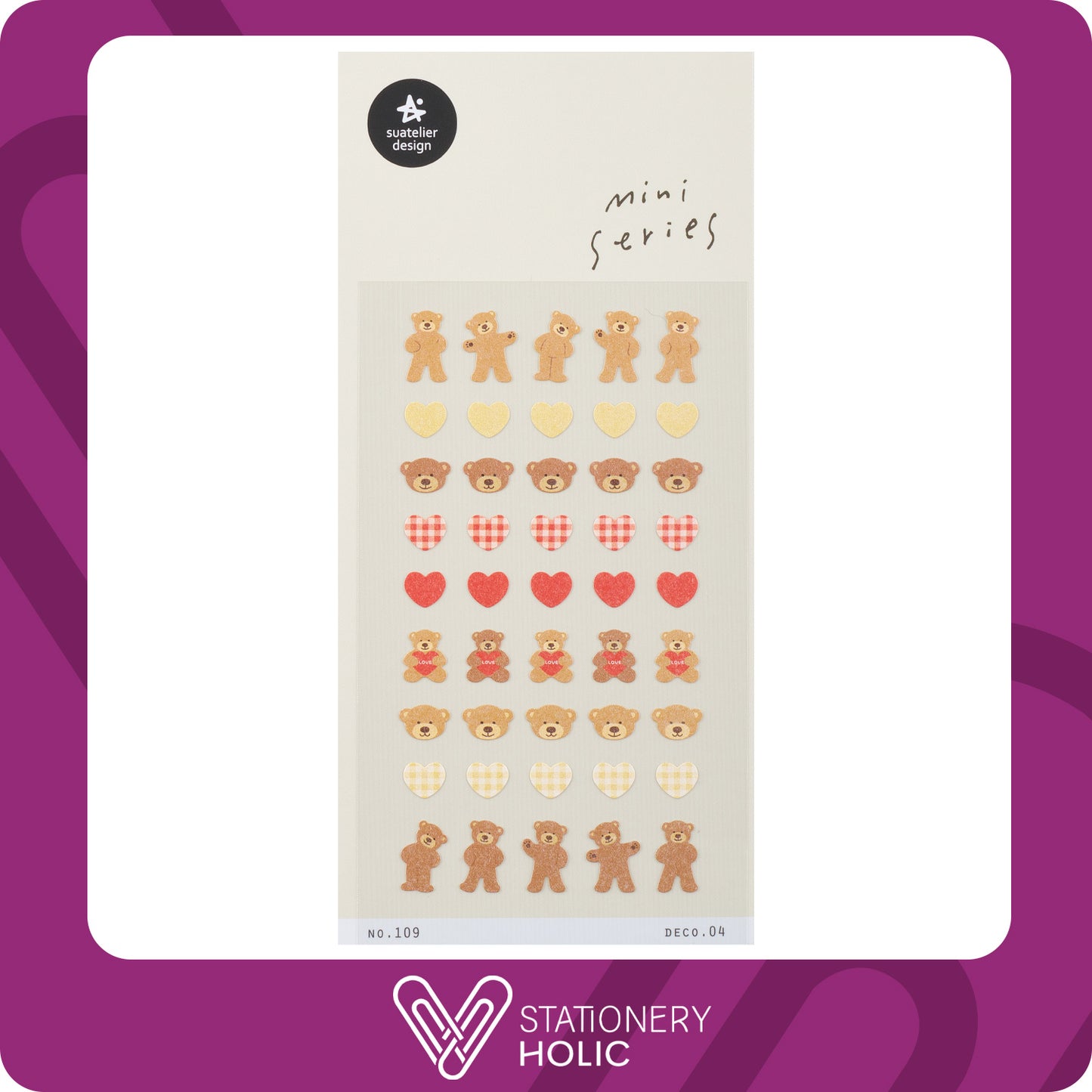 Suatelier - Stickers Mini - Deco 04