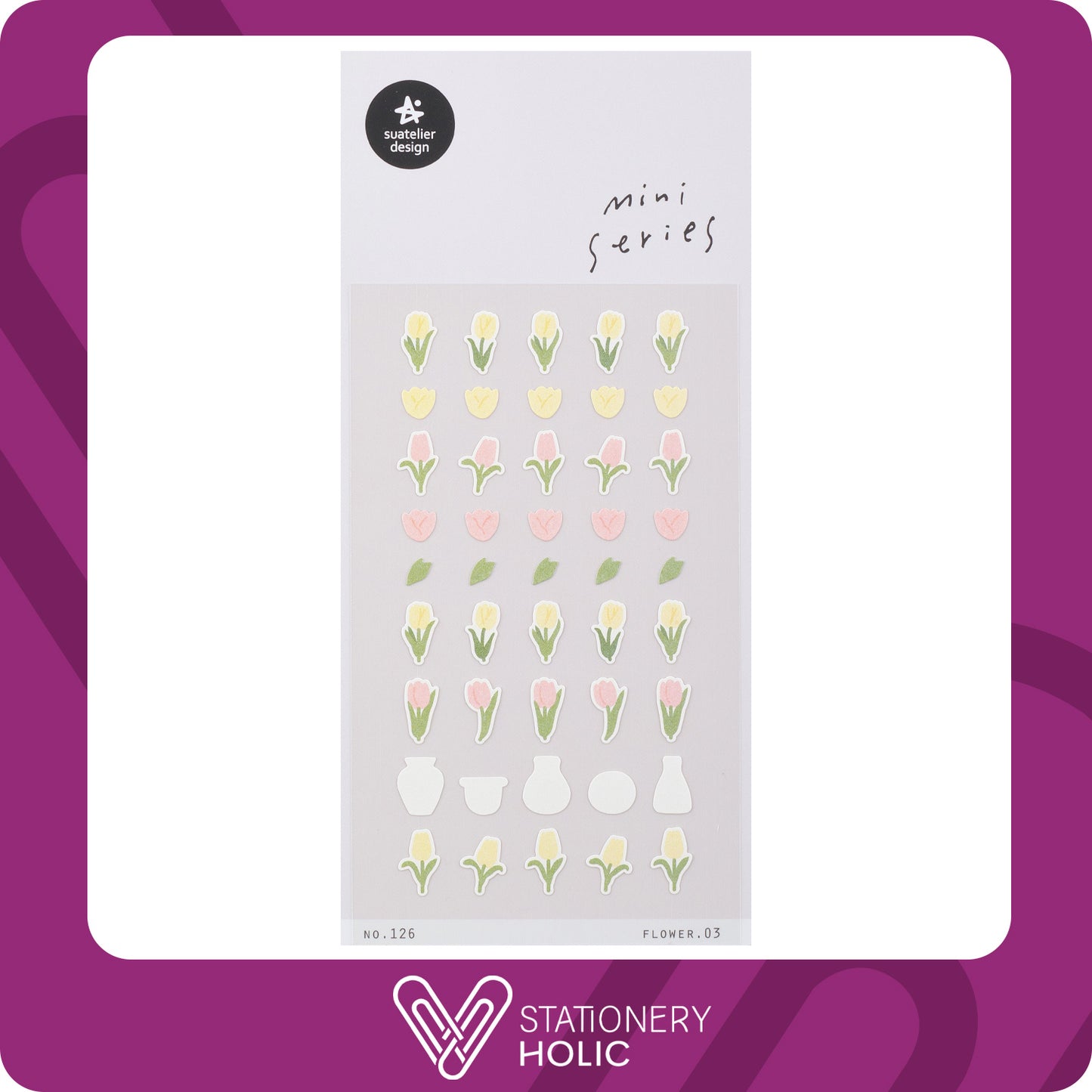 Suatelier - Stickers Mini - Flower 03