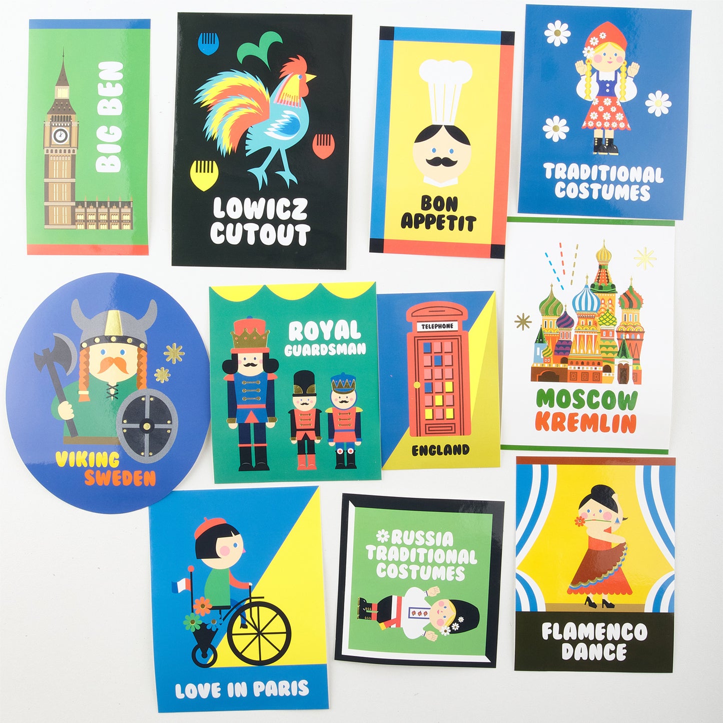 Suatelier - Stickers On The Road - Europe