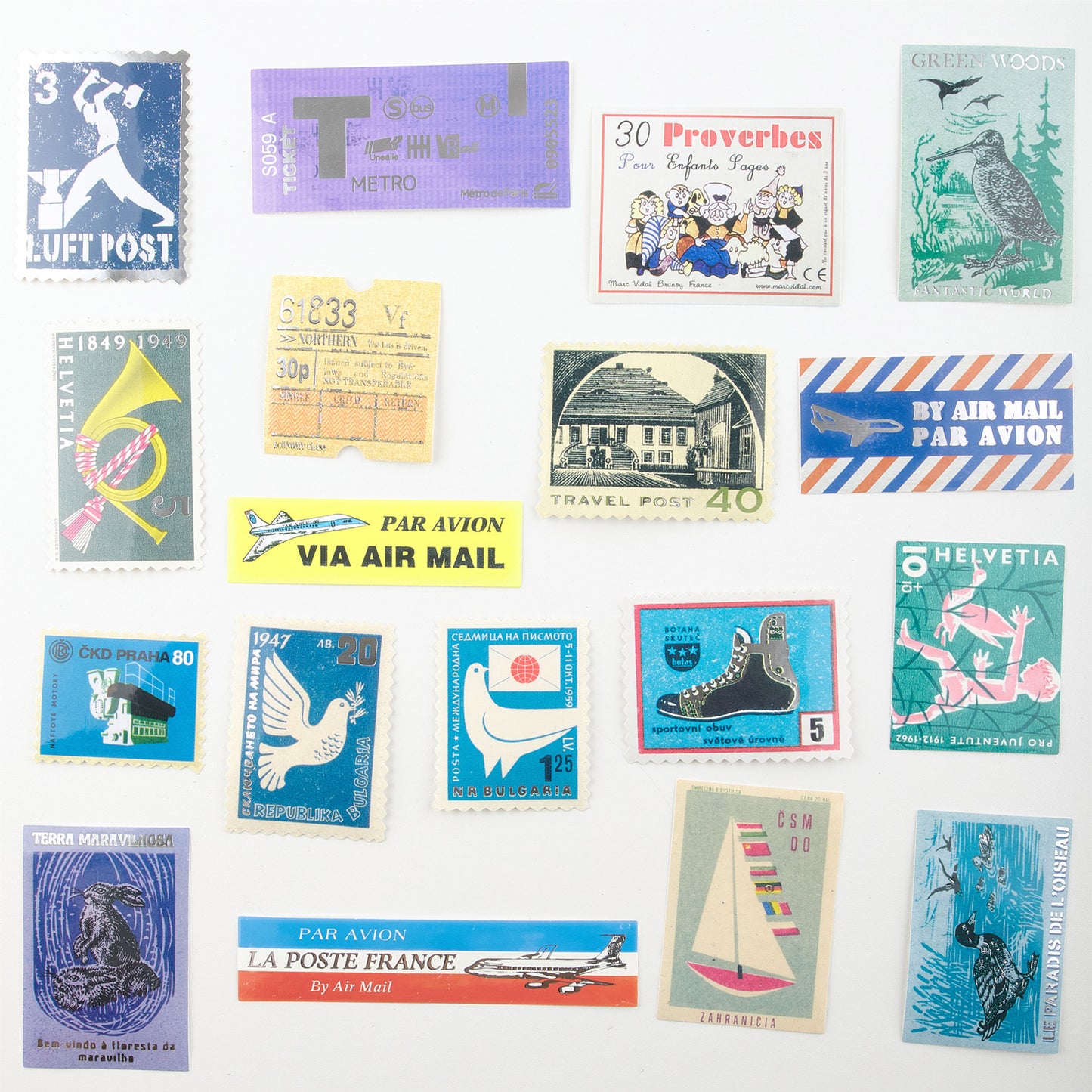 Suatelier - Stickers On The Road - Label
