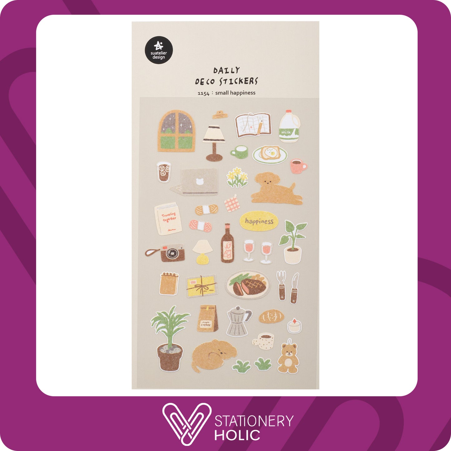 Suatelier - Stickers - Small Happiness