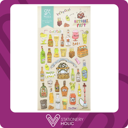 Suatelier - Stickers Sonia Design - Oktober Fest