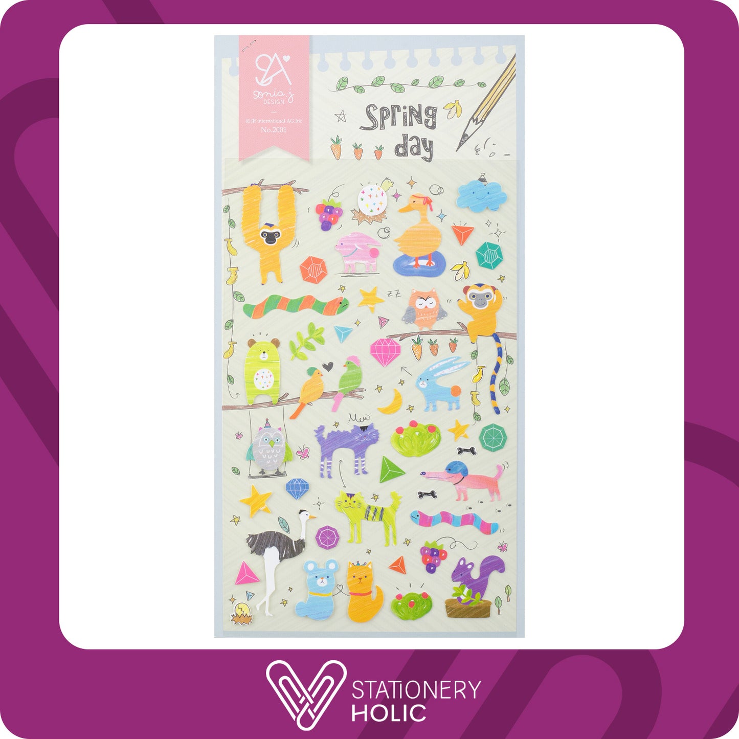 Suatelier - Stickers Sonia Design - Spring Day