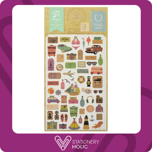 Suatelier - Stickers Sonia Design - Travel Story