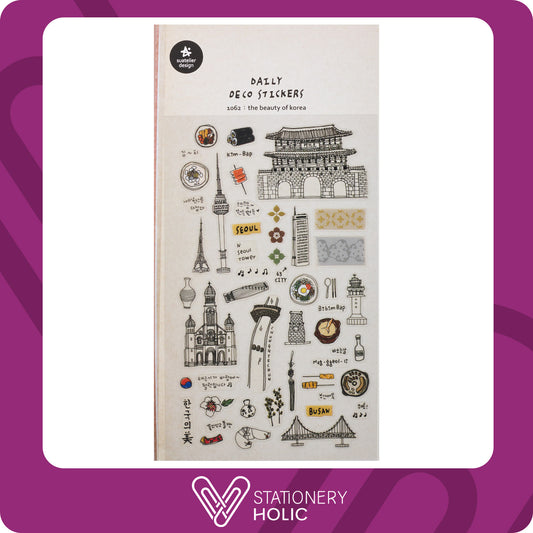 Suatelier - Stickers - The Beauty Of Korea