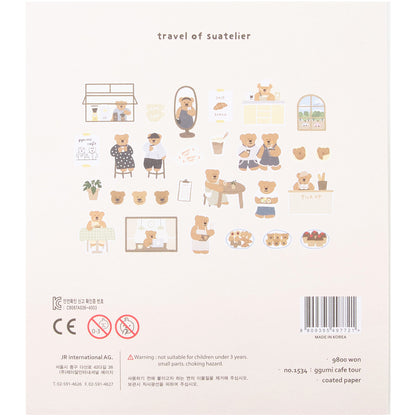Suatelier - Stickers Travel - Ggumi Cafe Tour