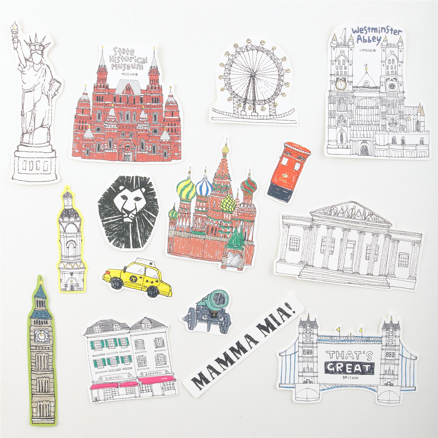 Suatelier - Stickers Travel - Some Place