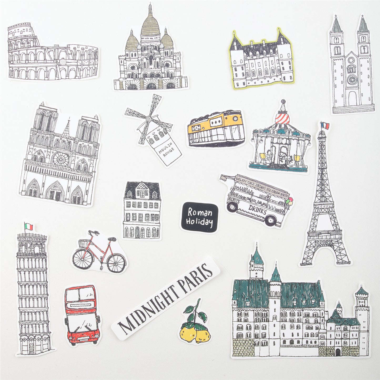 Suatelier - Stickers Travel - Some Where