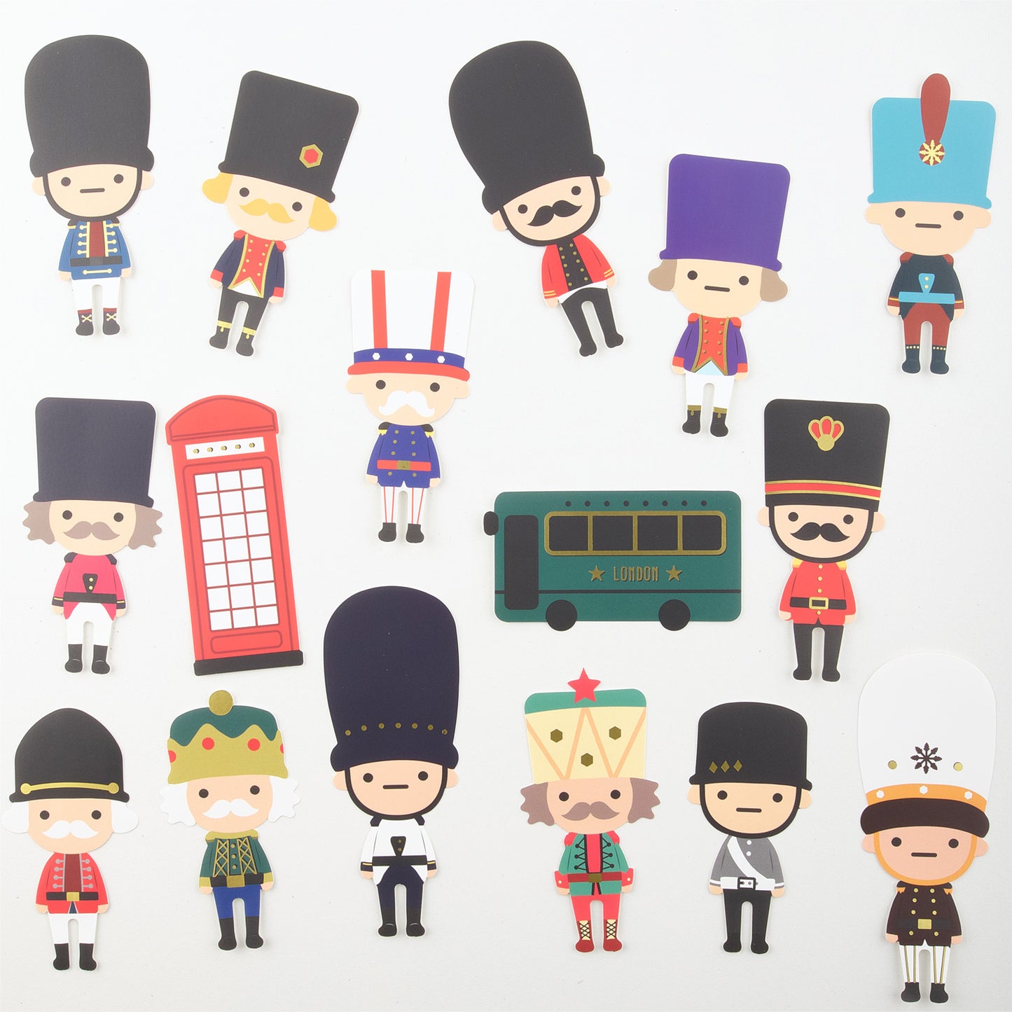 Suatelier - Stickers Travel - The Toy Soldiers