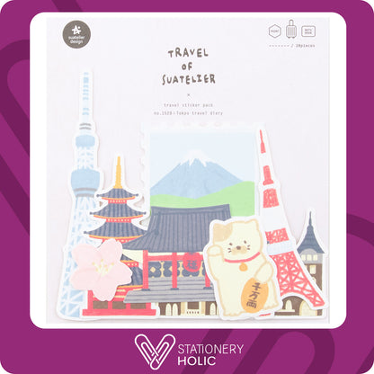 Suatelier - Stickers Travel - Tokyo Travel Diary