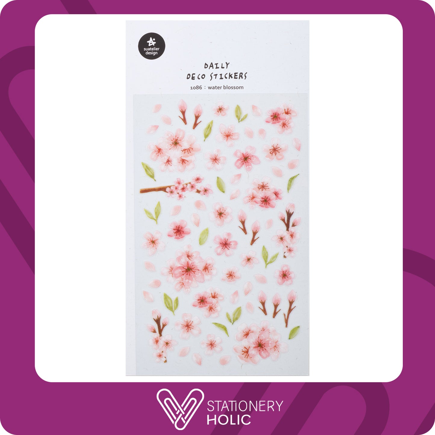 Suatelier - Stickers - Water Blossom