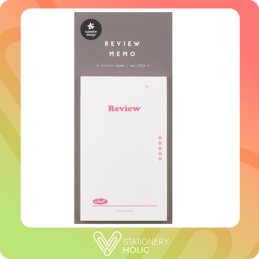 Suatelier - Sticky Notes - Review Memo