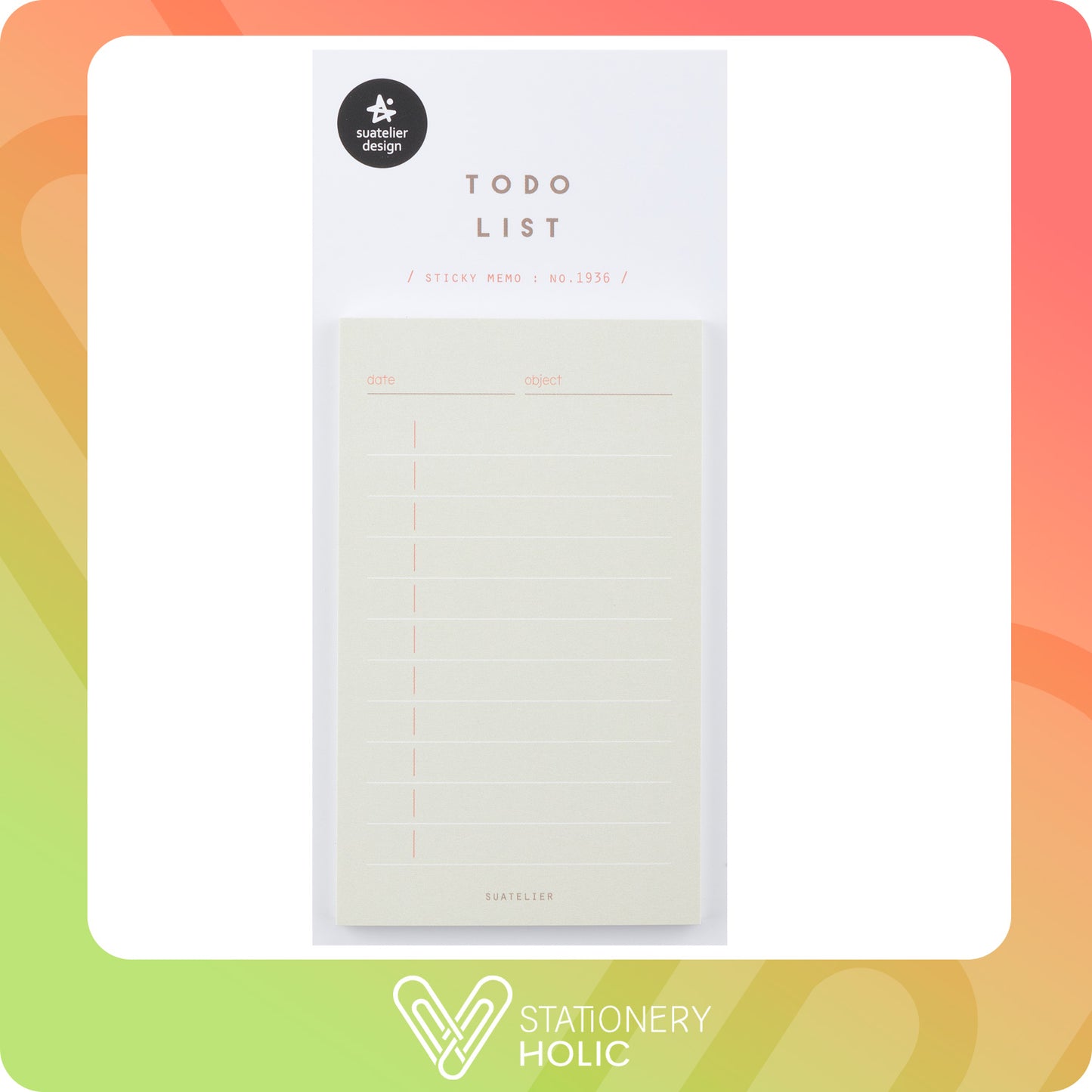 Suatelier - Sticky Notes - To Do List