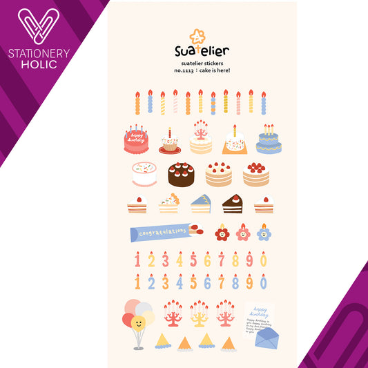 Suatelier - Stickers - Cake Is Here