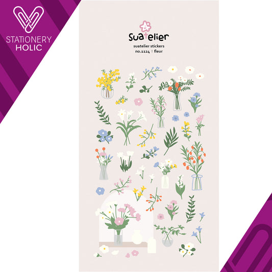 Suatelier - Stickers - Fleur