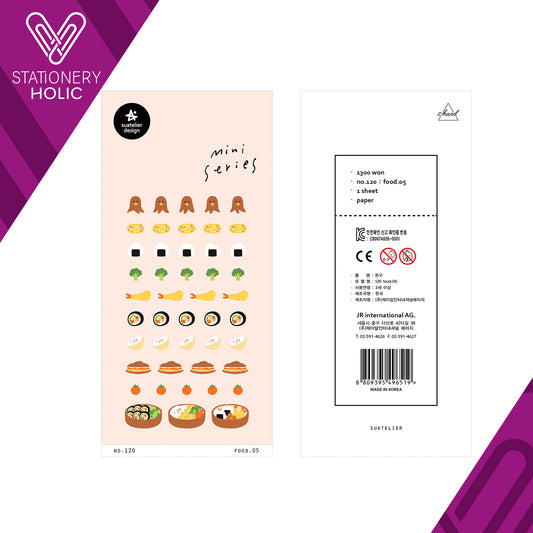 Suatelier - Stickers Mini - Food 05