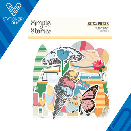 Simple Stories - Bits & Pieces - Sunny Days