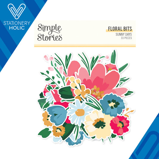 Simple Stories - Floral Bits - Sunny Days