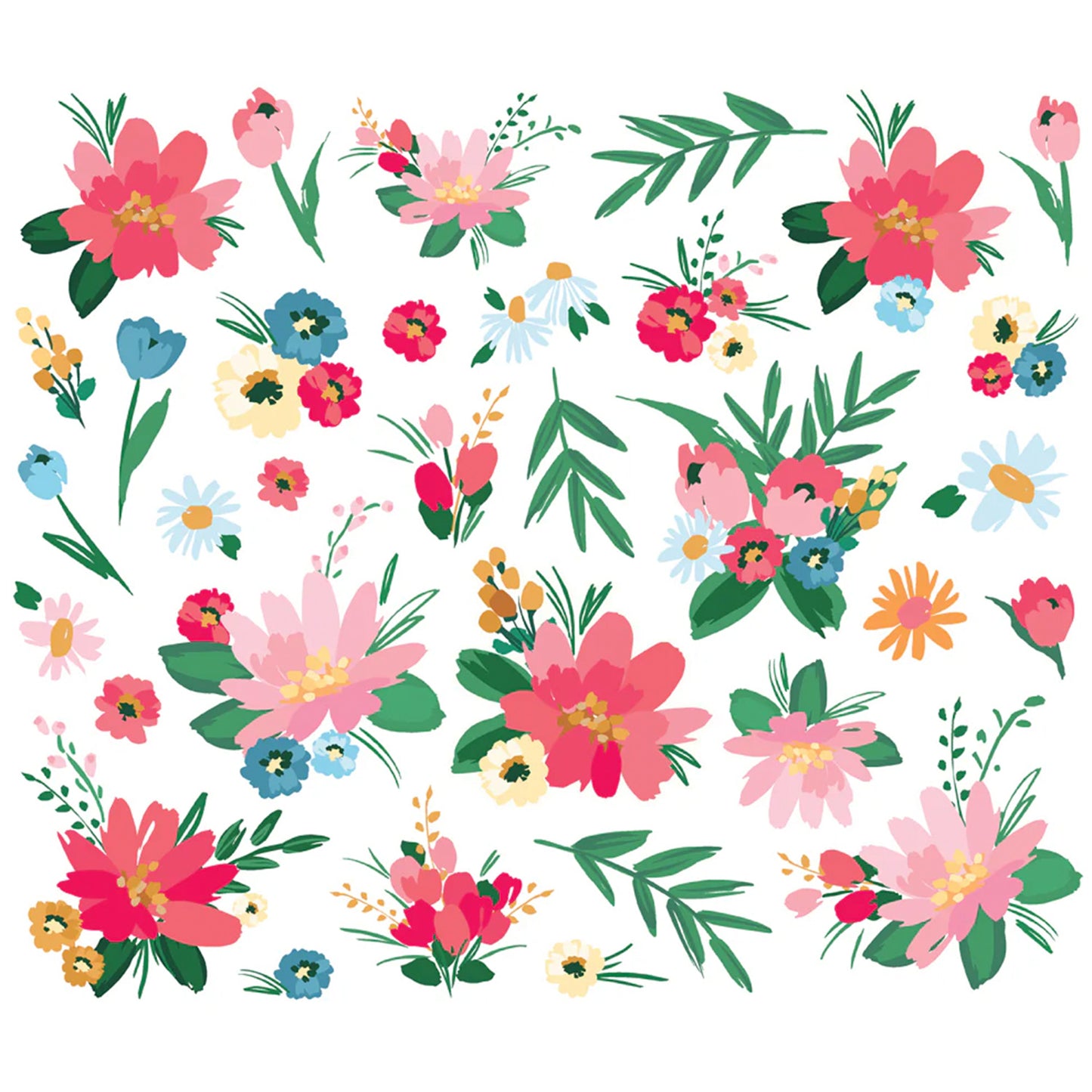 Simple Stories - Floral Bits - Sunny Days